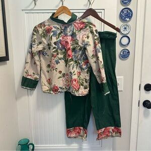 Hand made costume/outfit from the 1950s.